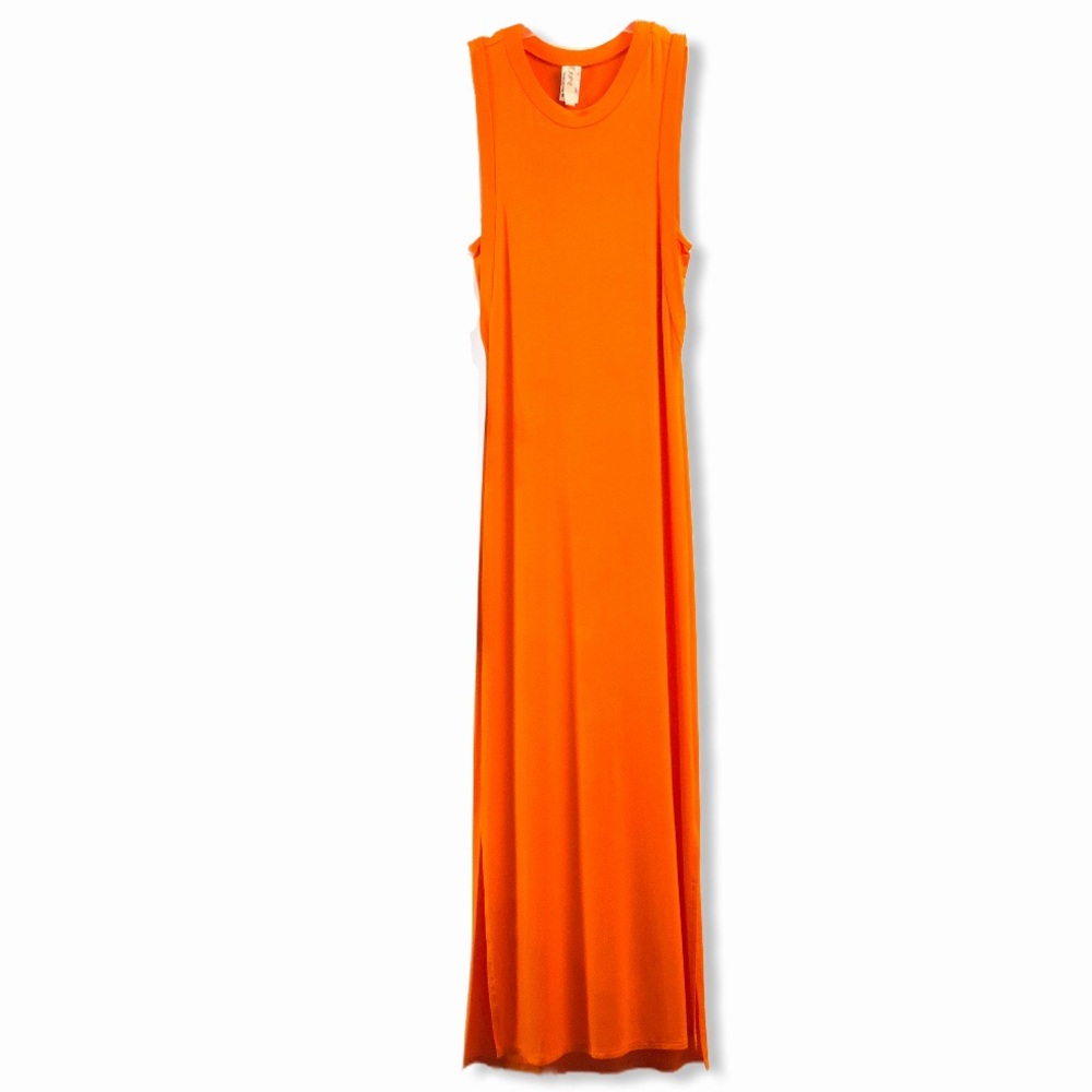 🖤NWOT - Ripe Maxi Orange Rayon & Spandex Sundress